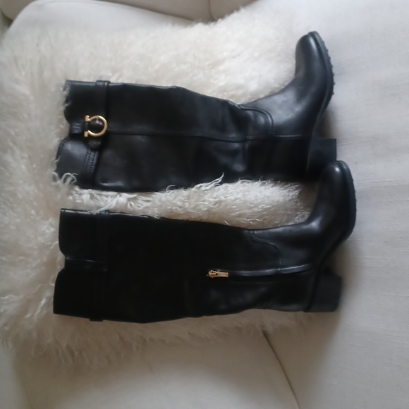 Salvatore Ferragamo Riding knee boots size 6 - Picture 1 of 3